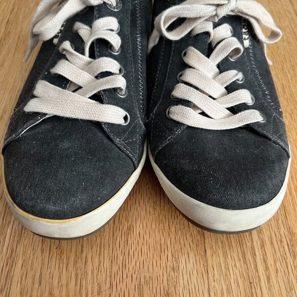Taos Star Blue Canvas Lace Up Low Top Sneakers Women's Size 8 - Picture 3 of 10